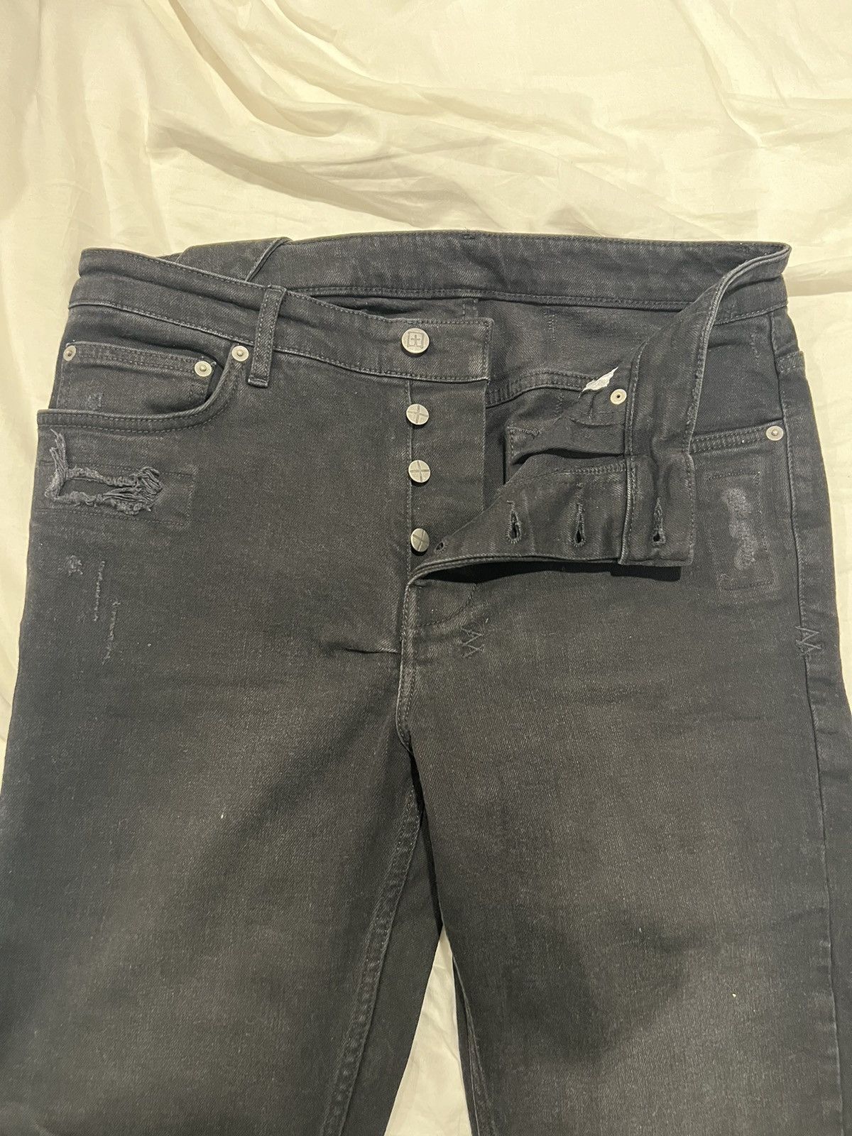 Ksubi Ksubi Chitch Boneyard Skinny Fit Jeans Size US 32 / EU 48 - 7 Thumbnail