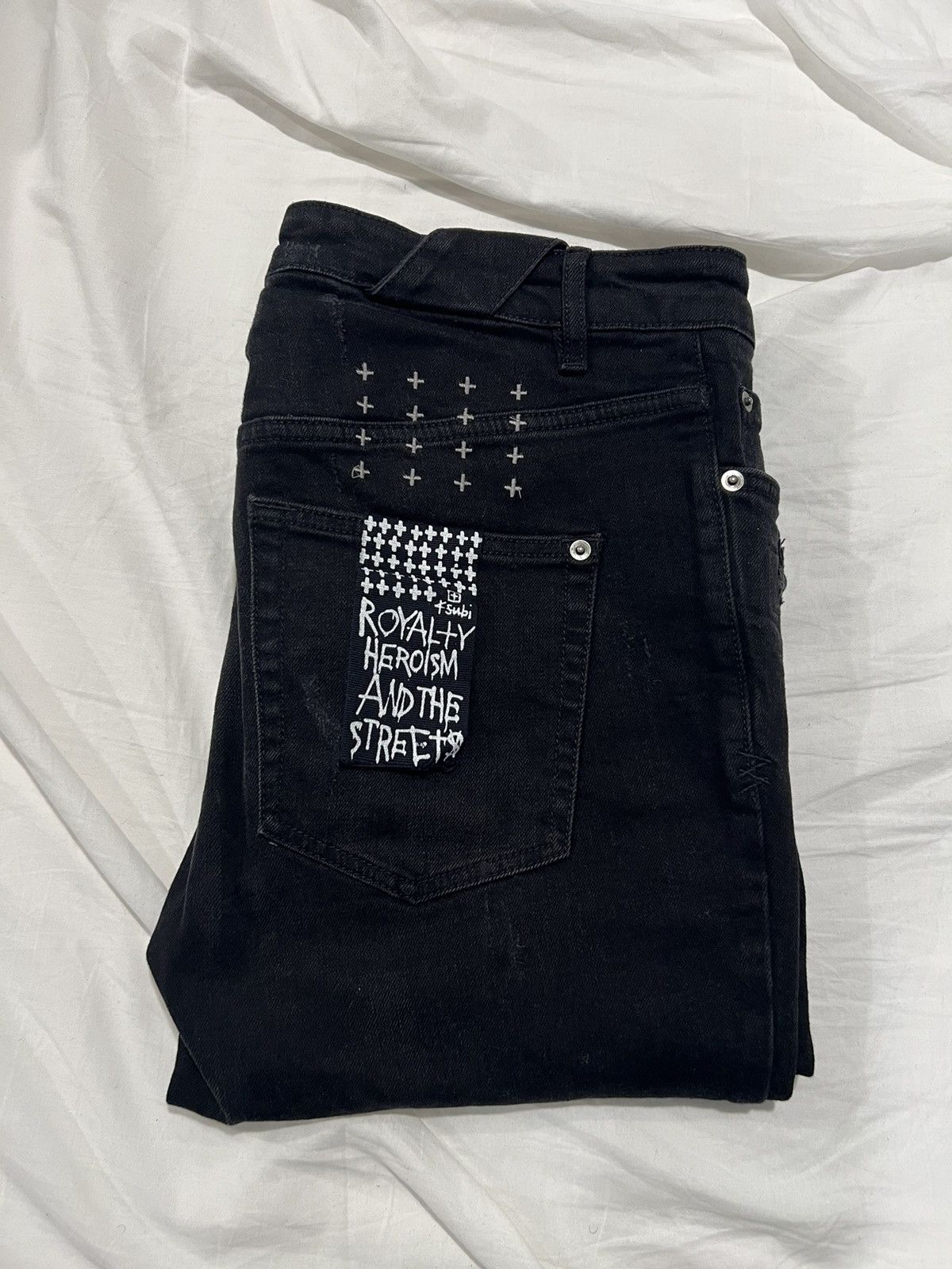 Ksubi Ksubi Chitch Boneyard Skinny Fit Jeans Size US 32 / EU 48 - 5 Thumbnail