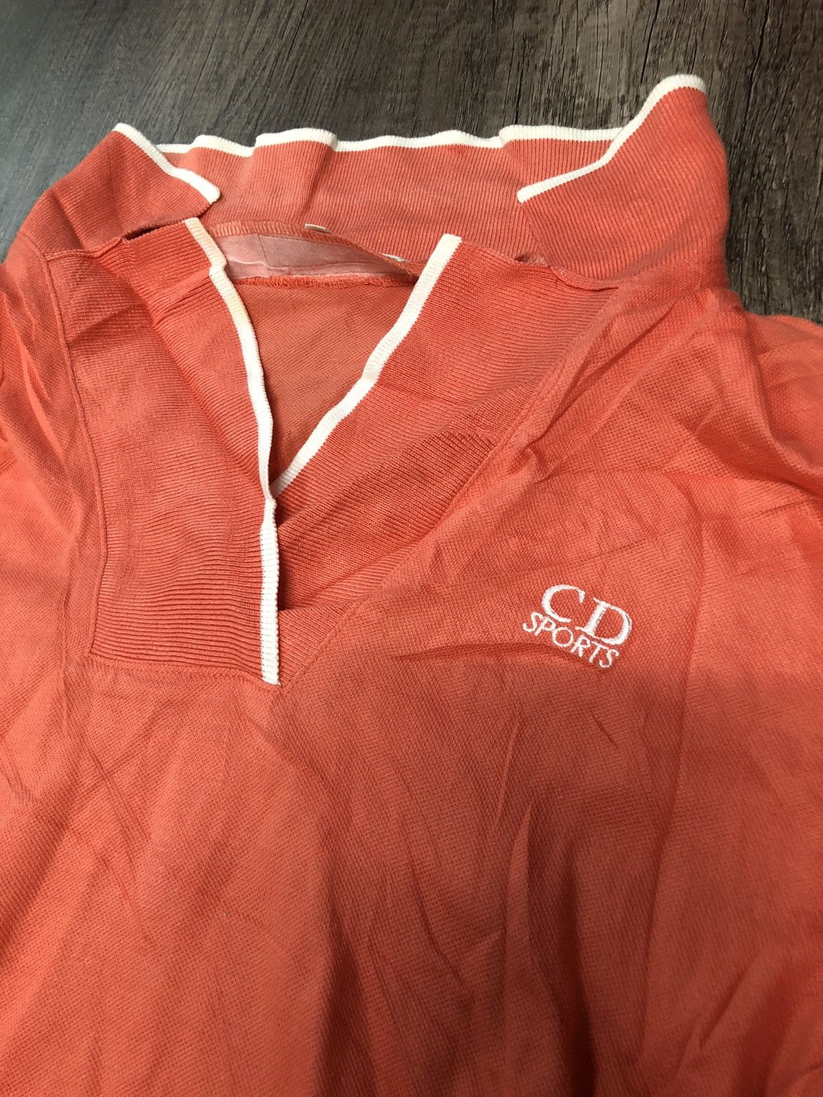 Designer × Dior × Vintage Vintage Christian Dior Sport Polo Tee Shirt Size M / US 6-8 / IT 42-44 - 6 Thumbnail