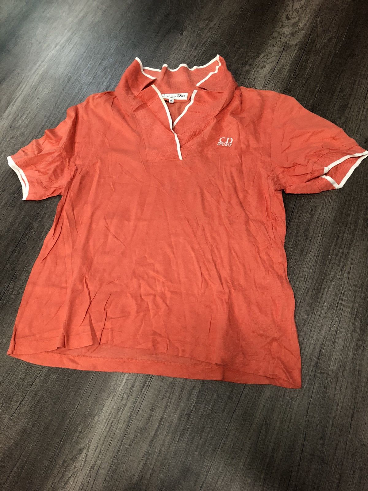 Designer × Dior × Vintage Vintage Christian Dior Sport Polo Tee Shirt Size M / US 6-8 / IT 42-44 - 5 Thumbnail