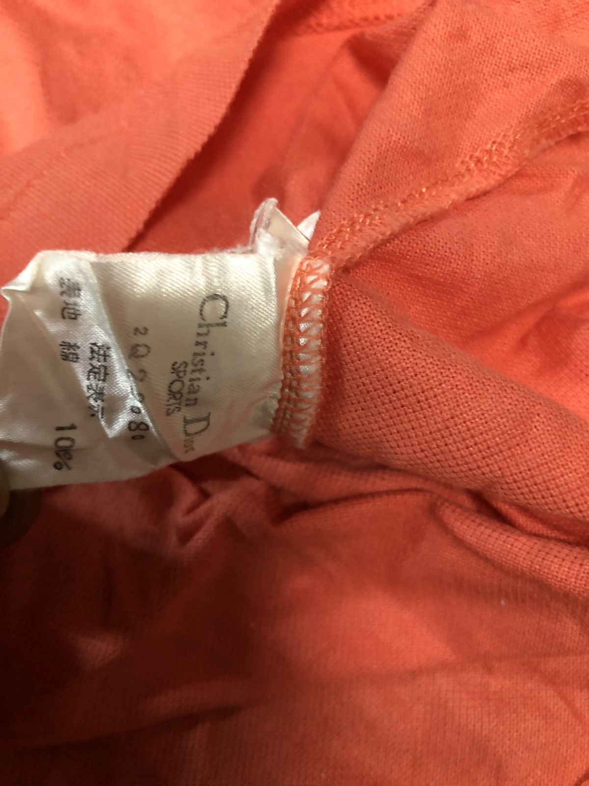 Designer × Dior × Vintage Vintage Christian Dior Sport Polo Tee Shirt Size M / US 6-8 / IT 42-44 - 11 Thumbnail