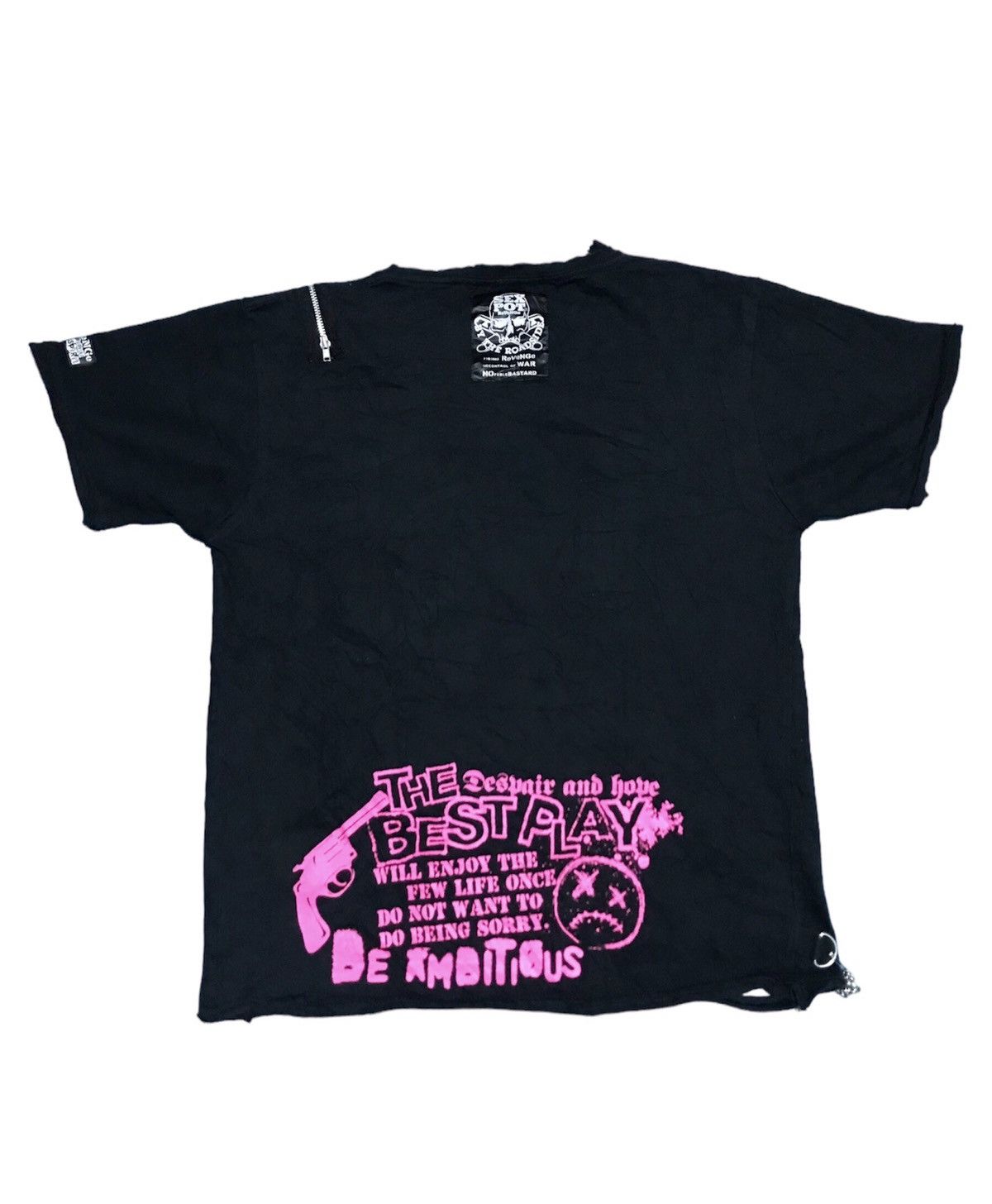 If Six Was Nine × KMRii × Le Grande Bleu (L.G.B.) Sex Pot Revenge Anarchy Punk Style Shirt Size US S / EU 44-46 / 1 - 2 Thumbnail