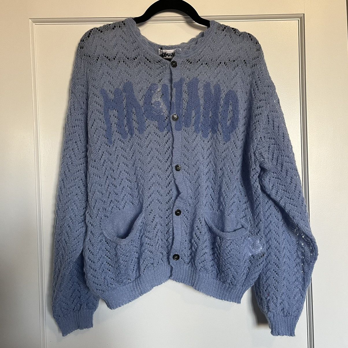 Other Magliano Bimbo logo cardigan in blue | Grailed