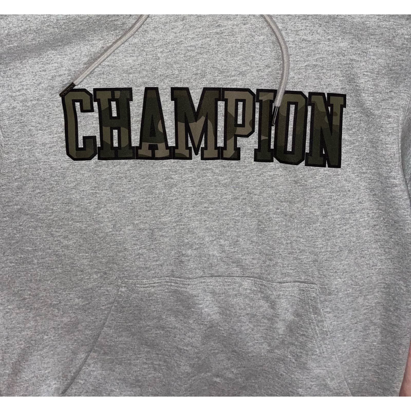 Champion Champion Men's Hoodie Sweatshirt Gym Camouflage Size US S / EU 44-46 / 1 - 5 Preview