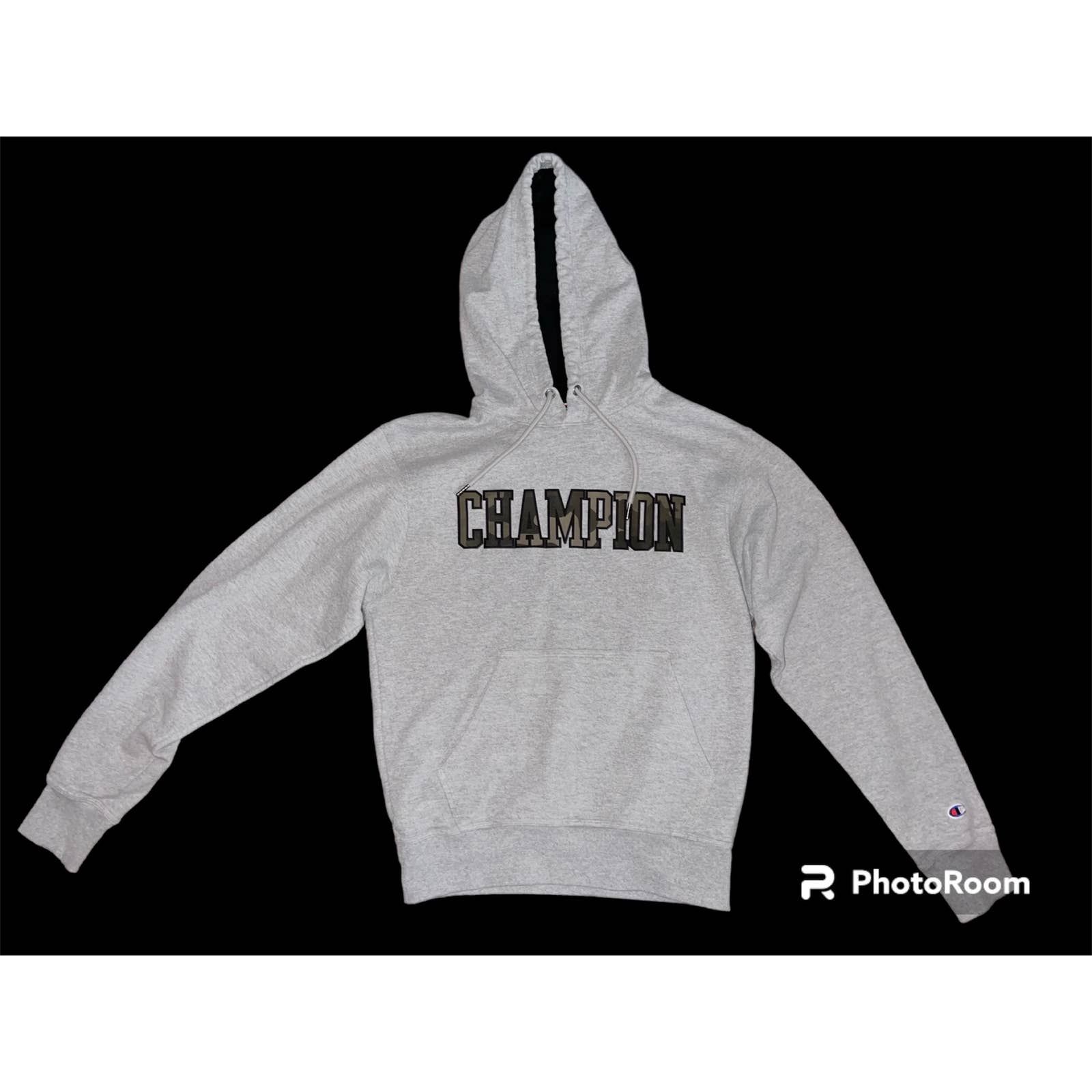 Champion Champion Men's Hoodie Sweatshirt Gym Camouflage Size US S / EU 44-46 / 1 - 1 Preview