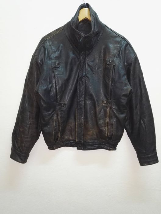Vintage FINAL DROP PRICE!!!!! Vintage Beau Geste Leather jacket | Grailed