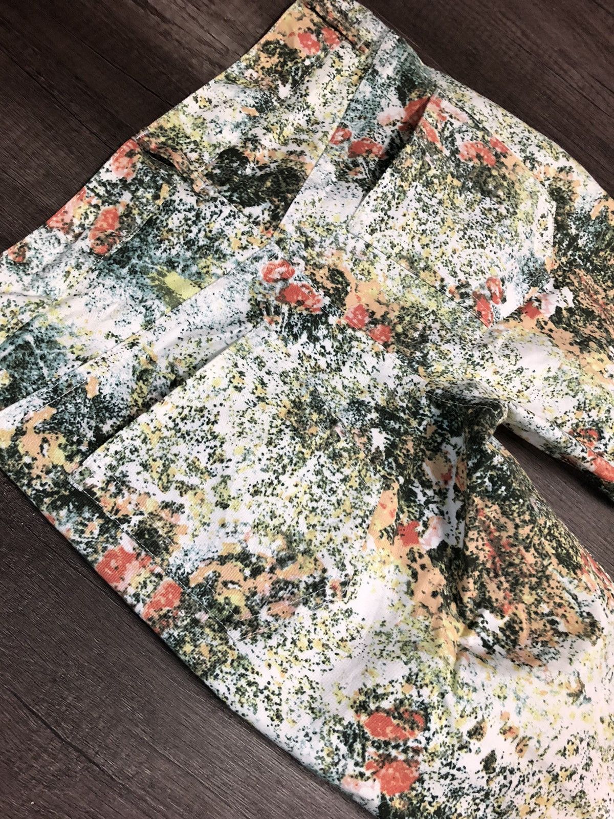 Designer × Japanese Brand × Yohji Yamamoto INÉD By Yohji Yamamoto Flower Multicolor Pant Size 30" / US 8 / IT 44 - 8 Thumbnail