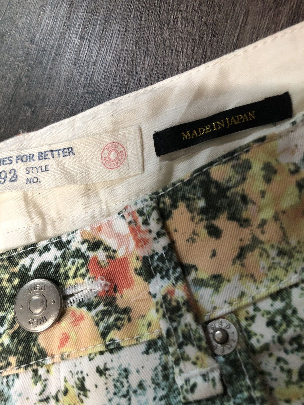 Designer × Japanese Brand × Yohji Yamamoto INÉD By Yohji Yamamoto Flower Multicolor Pant Size 30" / US 8 / IT 44 - 11 Thumbnail