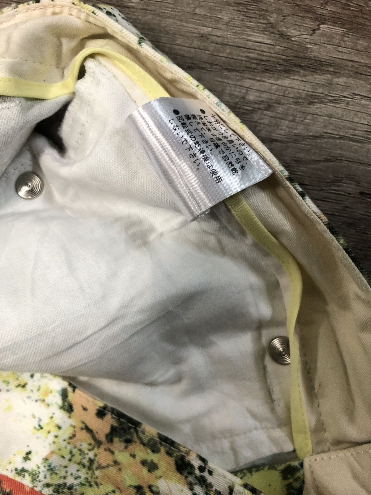 Designer × Japanese Brand × Yohji Yamamoto INÉD By Yohji Yamamoto Flower Multicolor Pant Size 30" / US 8 / IT 44 - 17 Thumbnail