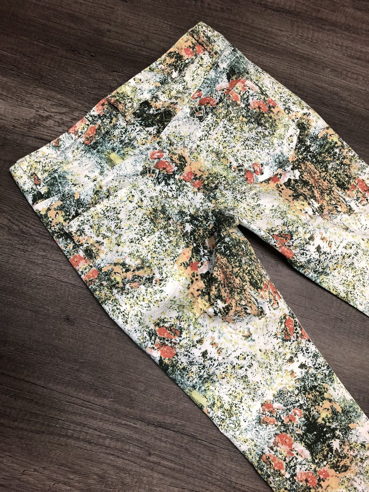 Designer × Japanese Brand × Yohji Yamamoto INÉD By Yohji Yamamoto Flower Multicolor Pant Size 30" / US 8 / IT 44 - 4 Thumbnail