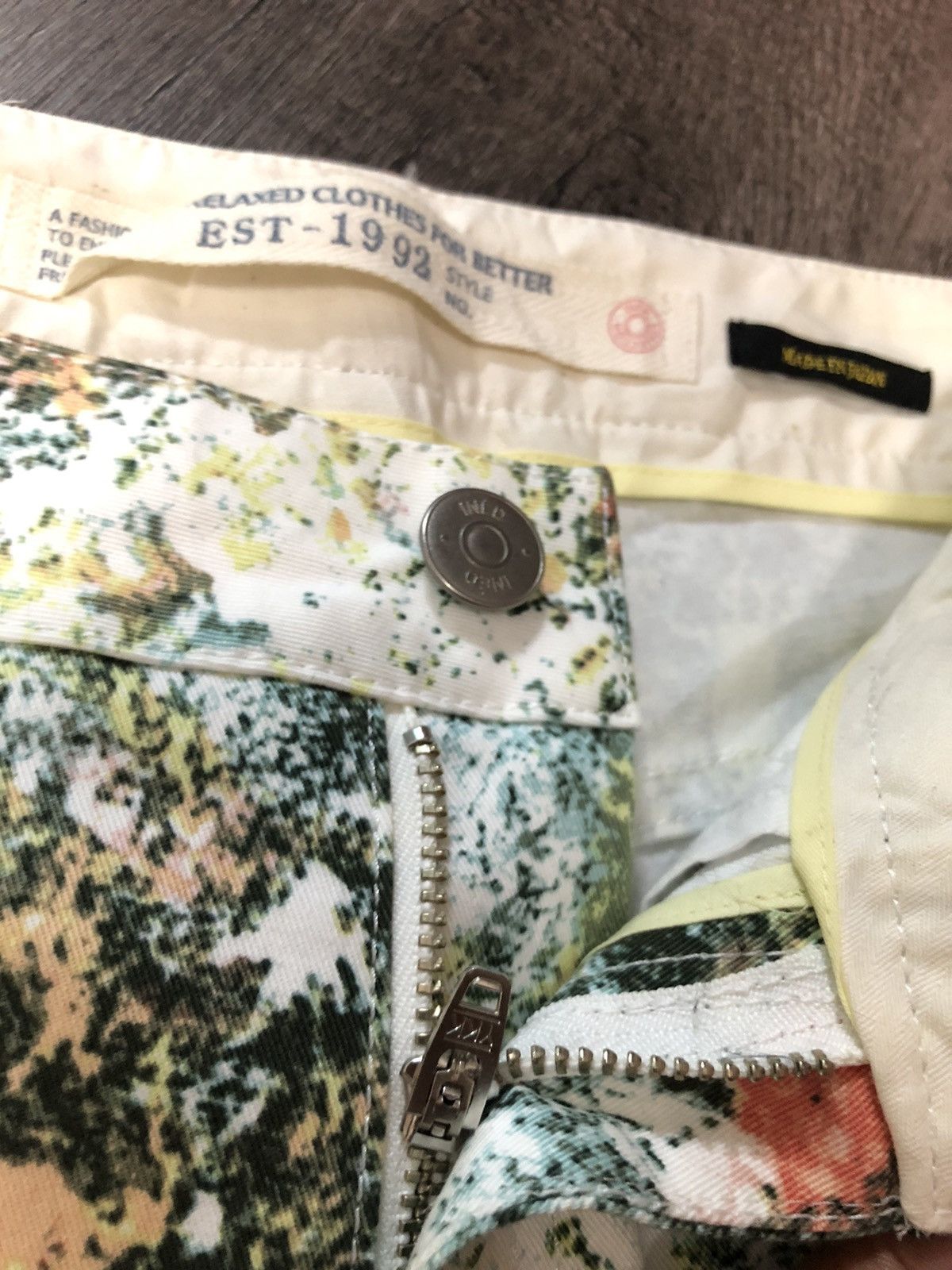 Designer × Japanese Brand × Yohji Yamamoto INÉD By Yohji Yamamoto Flower Multicolor Pant Size 30" / US 8 / IT 44 - 5 Thumbnail