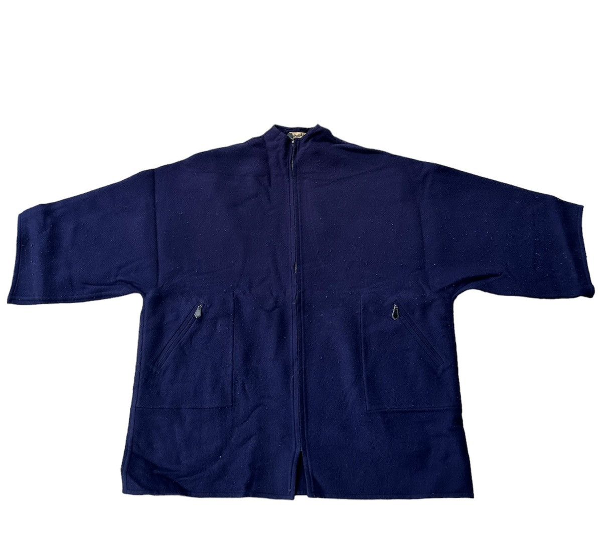 🔥Authentic🔥Vintage 80s Hermes oversize wool jacket riri zip