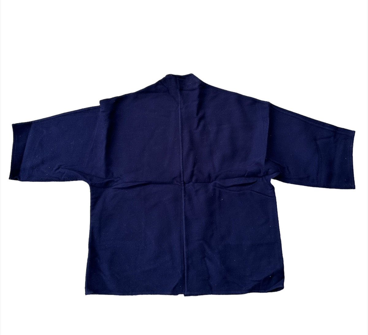 Hermes 🔥Authentic🔥Vintage 80s Hermes oversize wool jacket riri zip Size M / US 6-8 / IT 42-44 - 7 Thumbnail