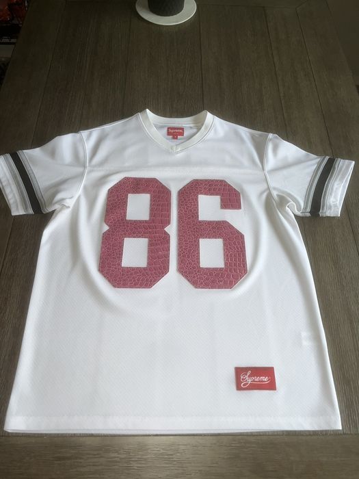 Supreme Supreme faux croc football jersey | Grailed