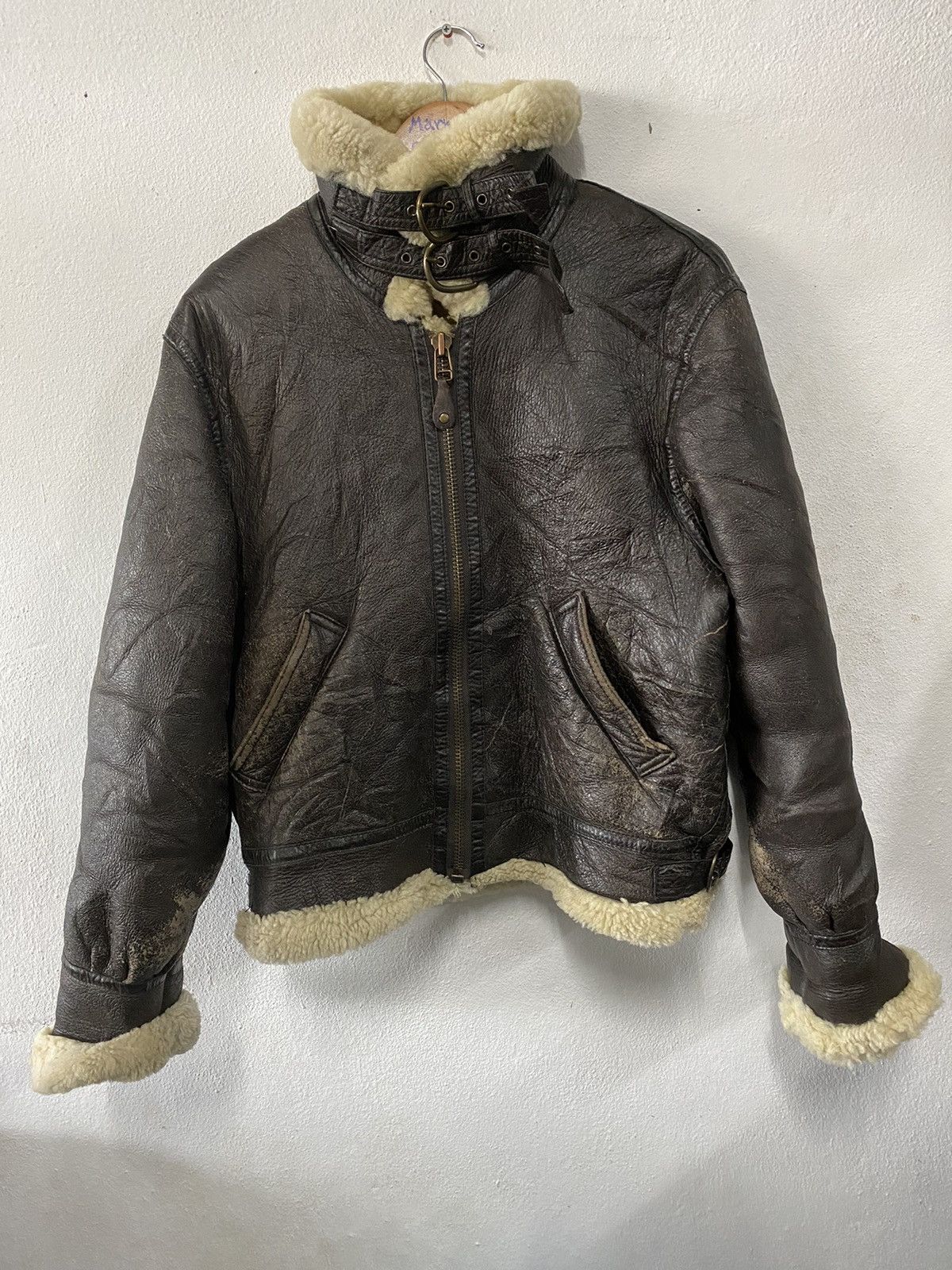 Vintage Type B-3 Fedeless Military inc New York | Grailed