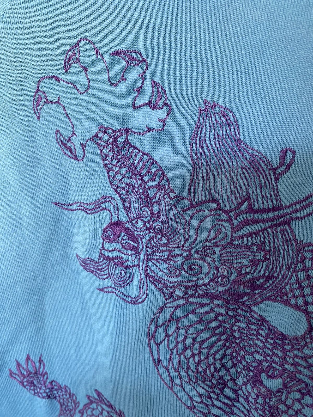 Japanese Brand 90s OZONE ROCK embroidered Dragon seahorse hysteric Size US L / EU 52-54 / 3 - 5 Thumbnail
