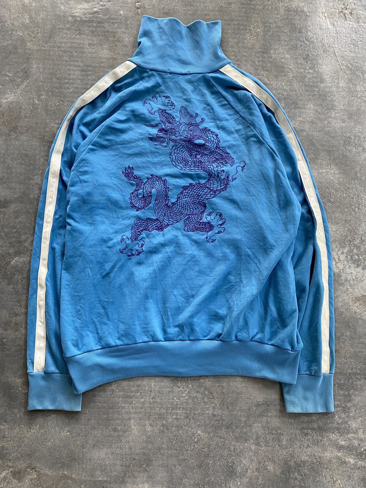 Japanese Brand 90s OZONE ROCK embroidered Dragon seahorse hysteric Size US L / EU 52-54 / 3 - 2 Thumbnail
