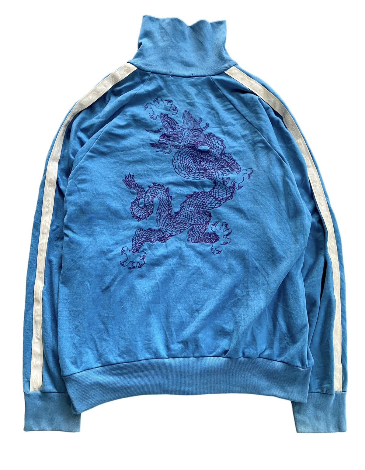 image of Hysteric Glamour x Le Grande Bleu L G B 90's Ozone Rock Embroidered Dragon And Seahorse Track Jacke