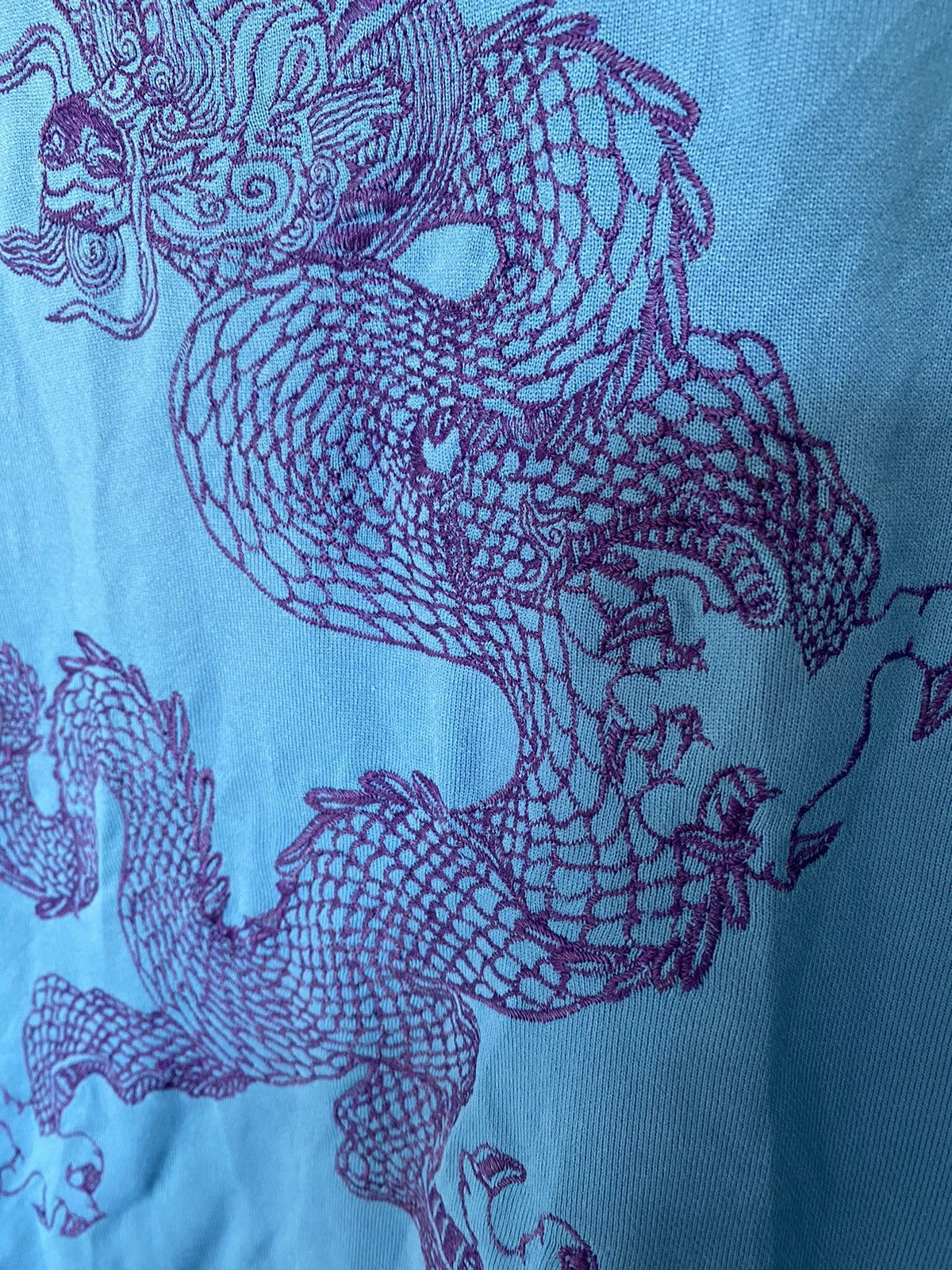Japanese Brand 90s OZONE ROCK embroidered Dragon seahorse hysteric Size US L / EU 52-54 / 3 - 6 Thumbnail