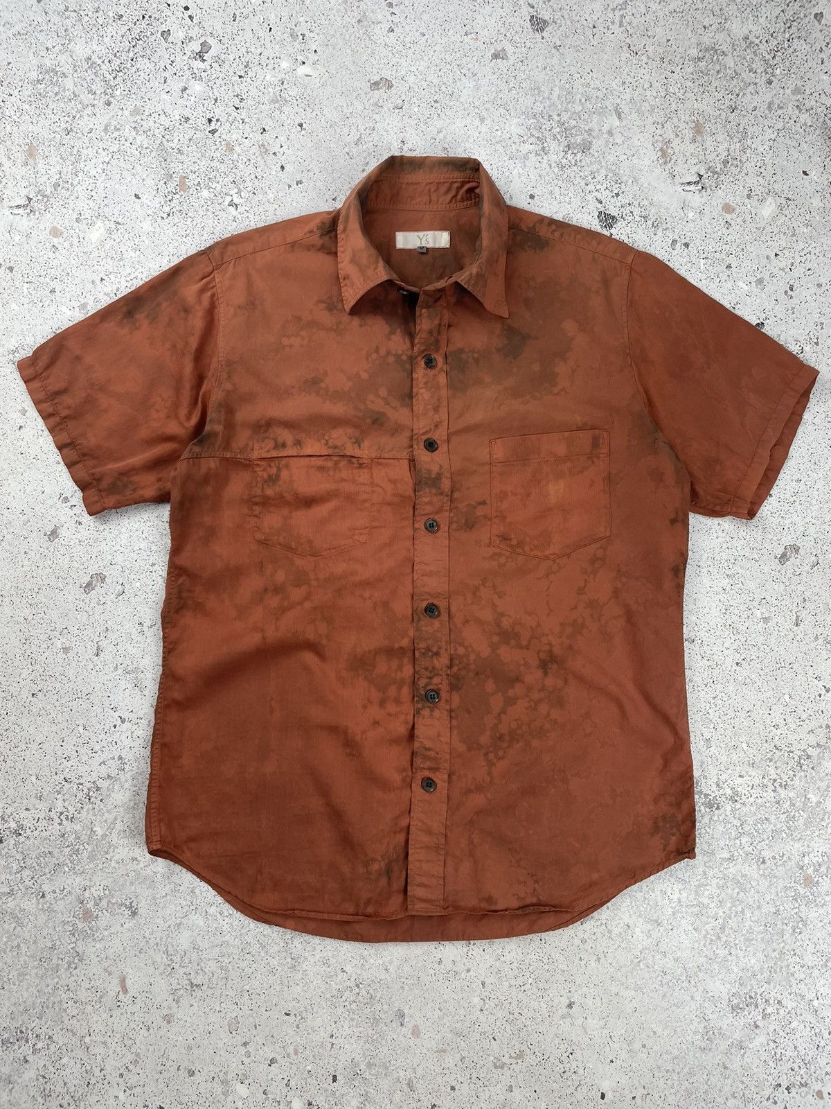 Japanese Brand × Y's for Men × Yohji Yamamoto Japanese Brand Custom Y’s For Men Yohji Yamamoto Shirt Size US L / EU 52-54 / 3 - 1 Thumbnail