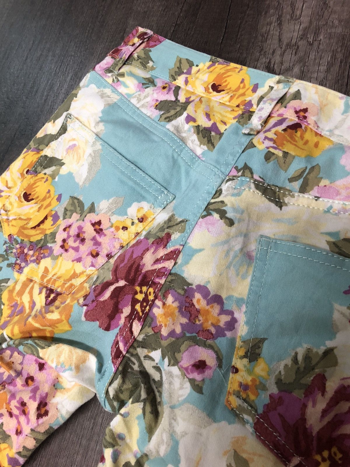 Japanese Brand × Y's × Yohji Yamamoto Vintage Ined Yohji Yamamoto Flower Pant Size 29" - 8 Thumbnail