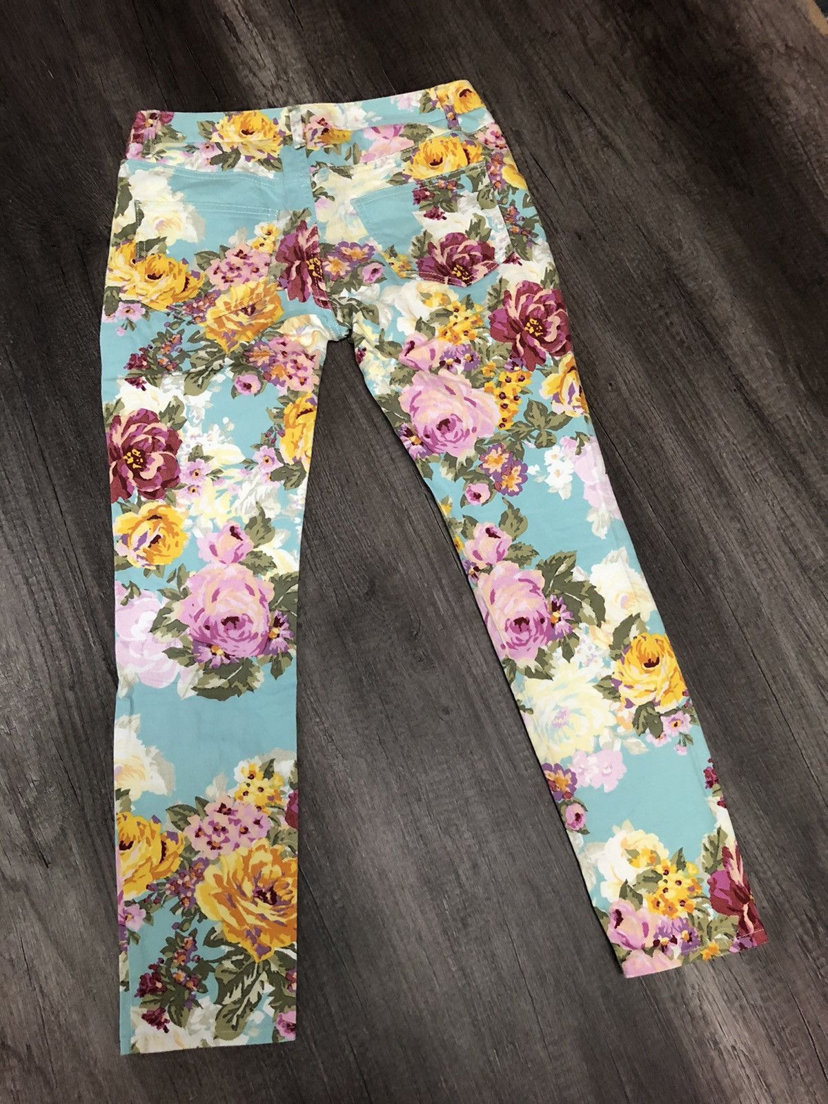 Japanese Brand × Y's × Yohji Yamamoto Vintage Ined Yohji Yamamoto Flower Pant Size 29" - 10 Thumbnail