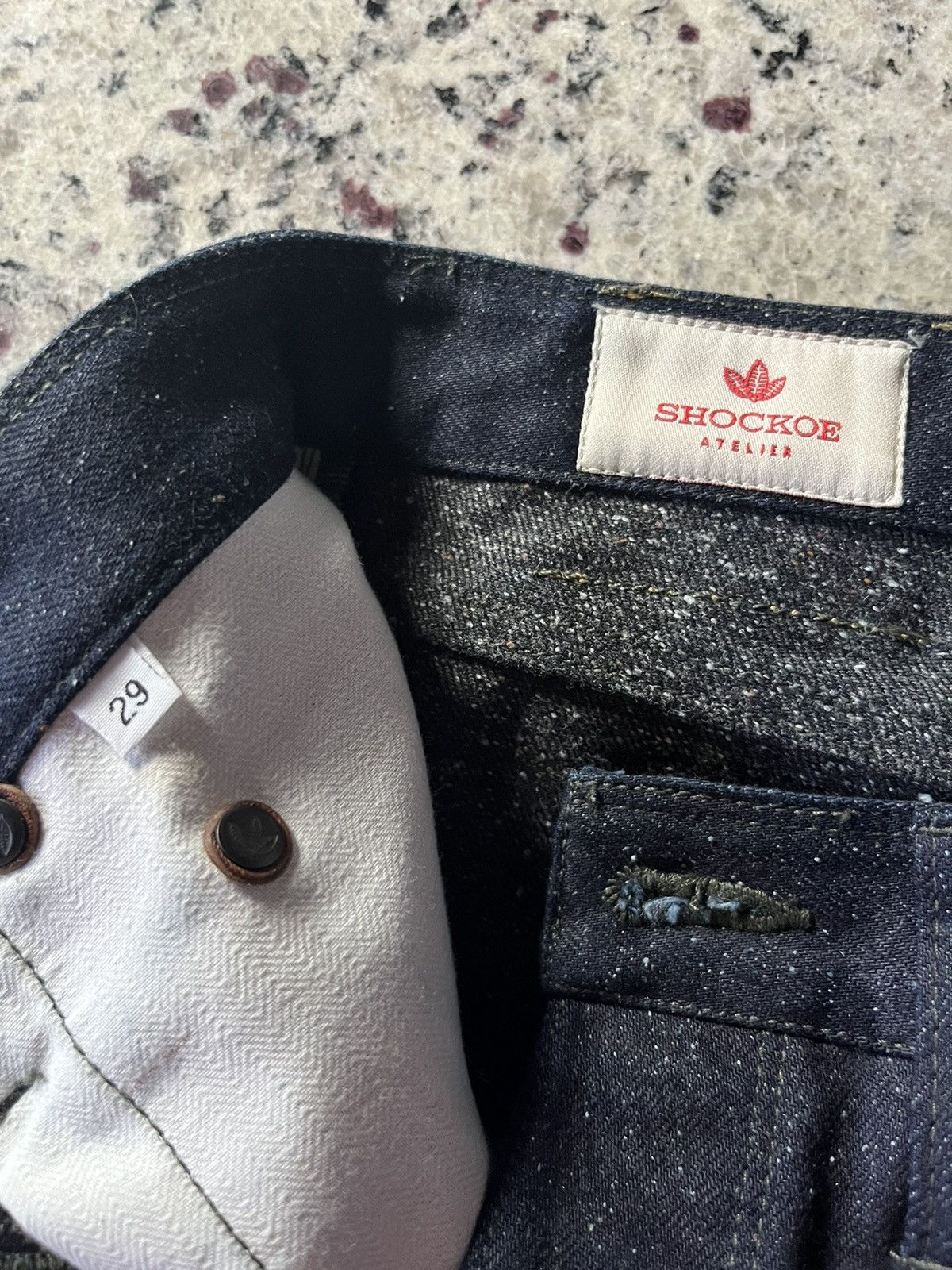 Shockoe Atelier Shockoe Atelier Slim Kojima Neppy Denim Jeans Size US 29 - 5 Thumbnail