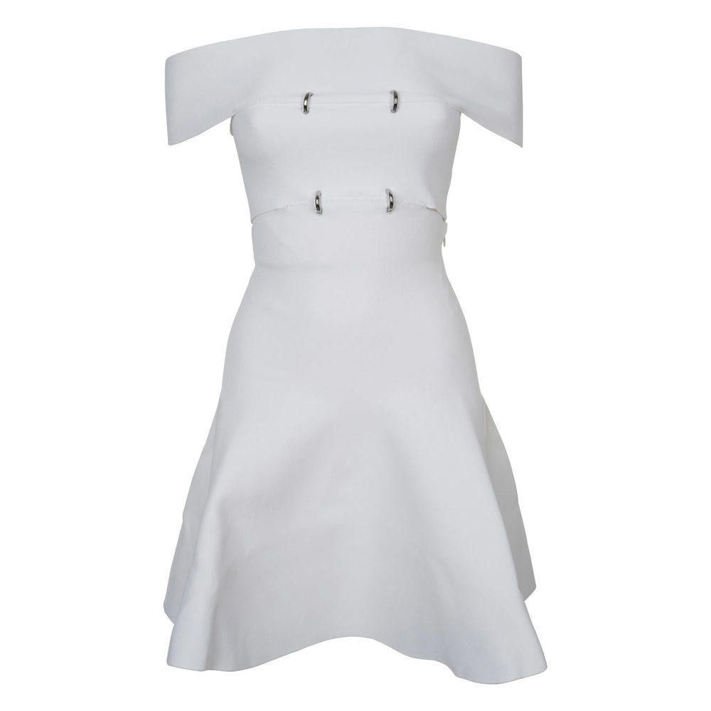 ALEXANDER MCQUEEN MINI SWEATER SUIT DRESS SIZE M