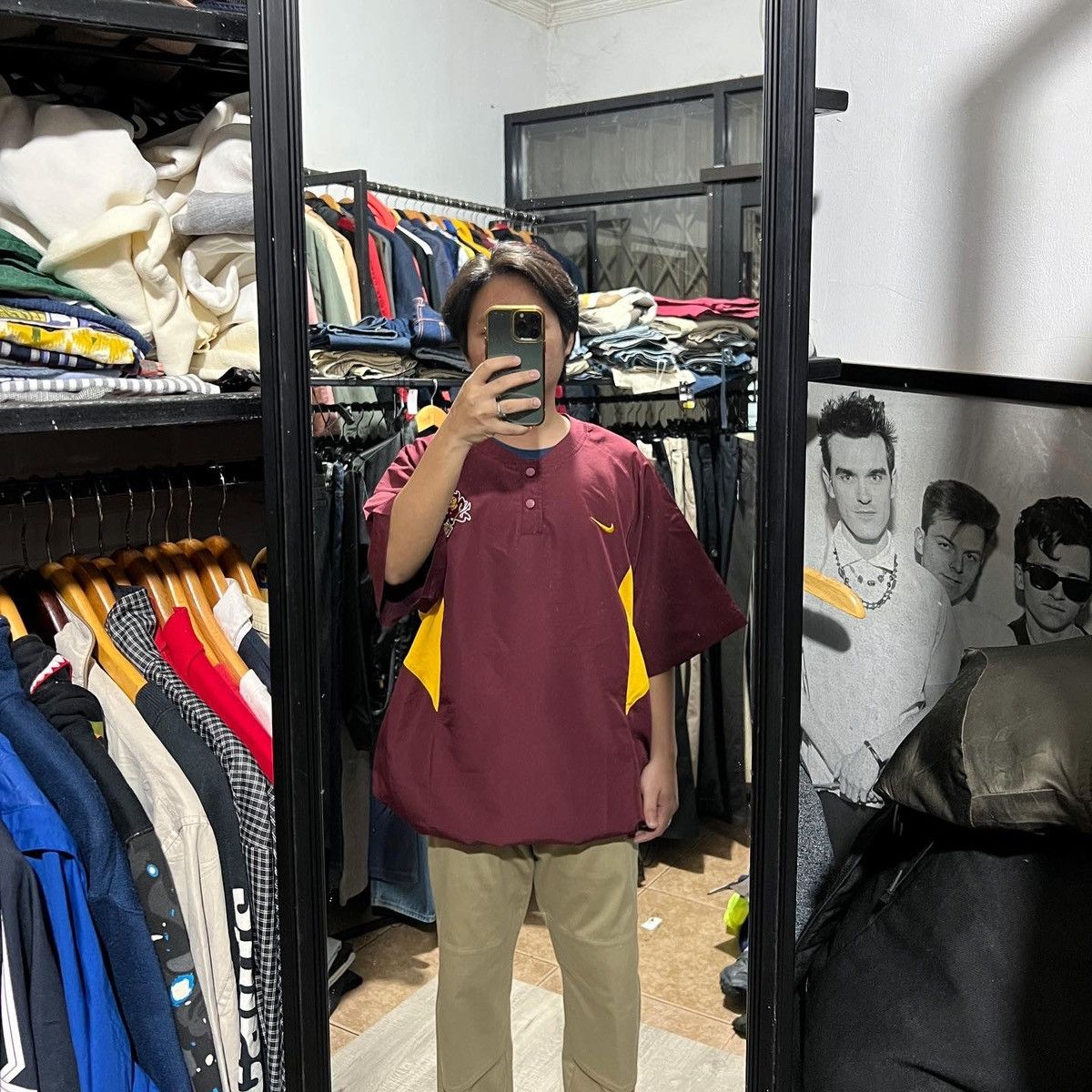 Nike Vintage nike arizona state sun devils half button jacket Size US L / EU 52-54 / 3 - 11 Thumbnail