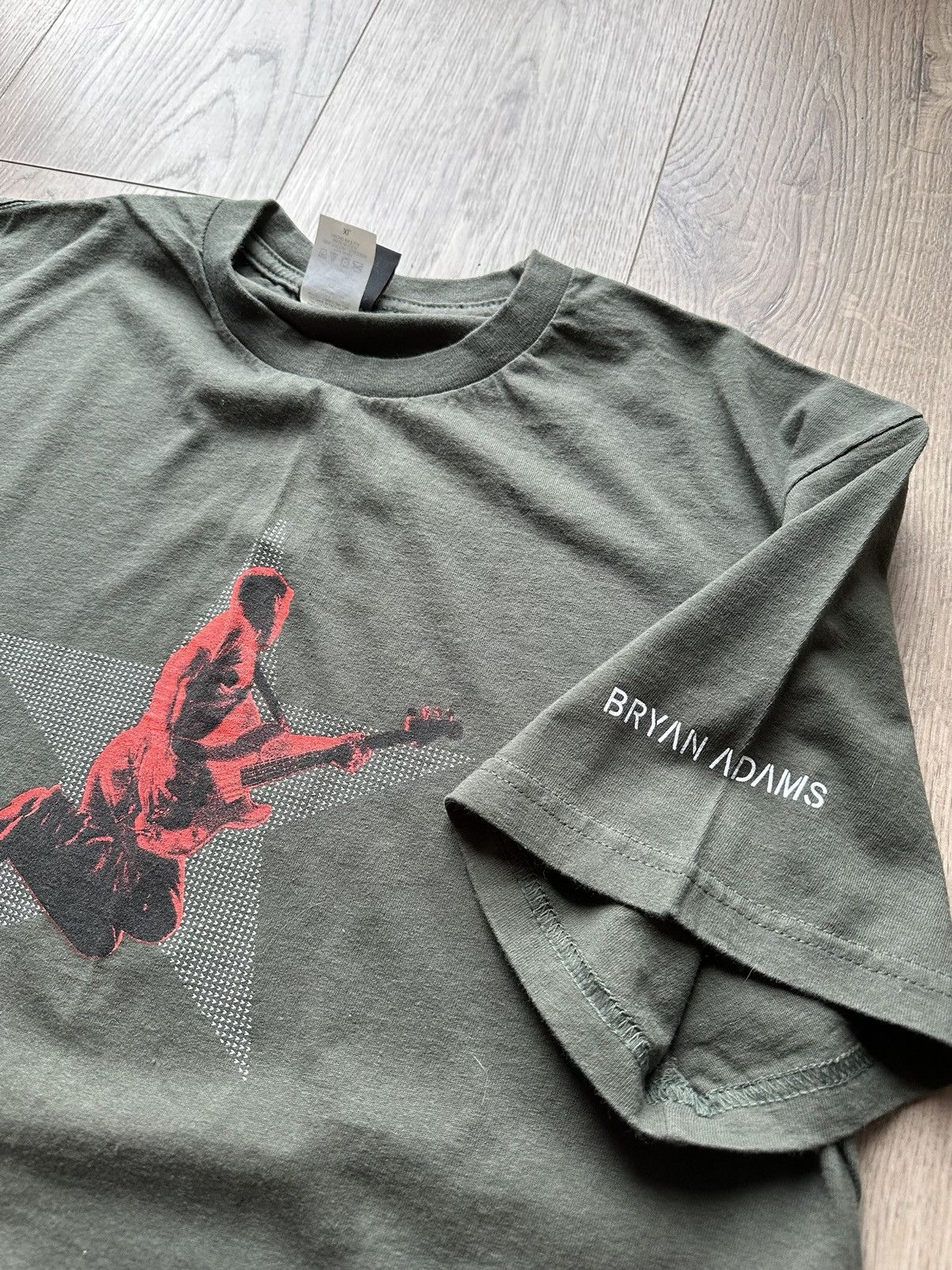 Band Tees × Vintage Bryan Adams Giant Vintage 90’s Band Tee Size US XL / EU 56 / 4 - 5 Thumbnail