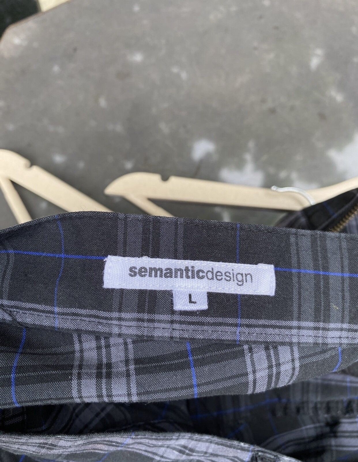 If Six Was Nine × Japanese Brand × Le Grande Bleu (L.G.B.) Semantic deisgn punk double waist pants Size US 34 / EU 50 - 3 Thumbnail