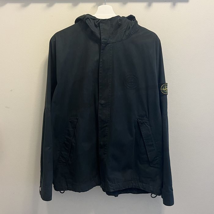 Supreme SS19 Stone Island x Supreme Riot Jacket Black Camo Size M