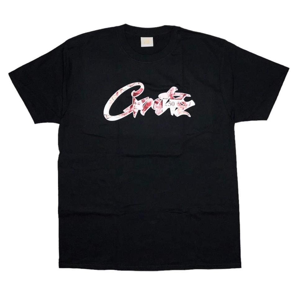 Corteiz Corteiz 'Money On My Mind' T-shirt | Black | Size: Medium