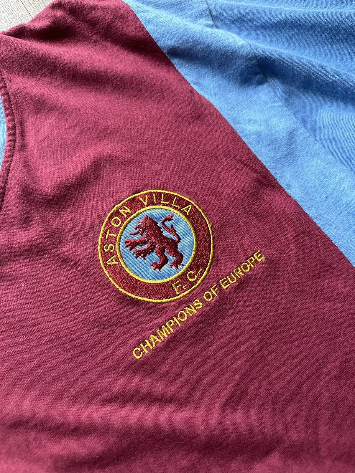 Vintage Aston Villa Vintage Score Draw Soccer Jersey Size US L / EU 52-54 / 3 - 4 Thumbnail