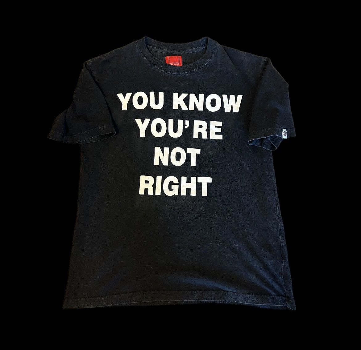 Vintage FINAL DROP Crazy Vtg Clot You Know Youre Not Right T-Shirt ...