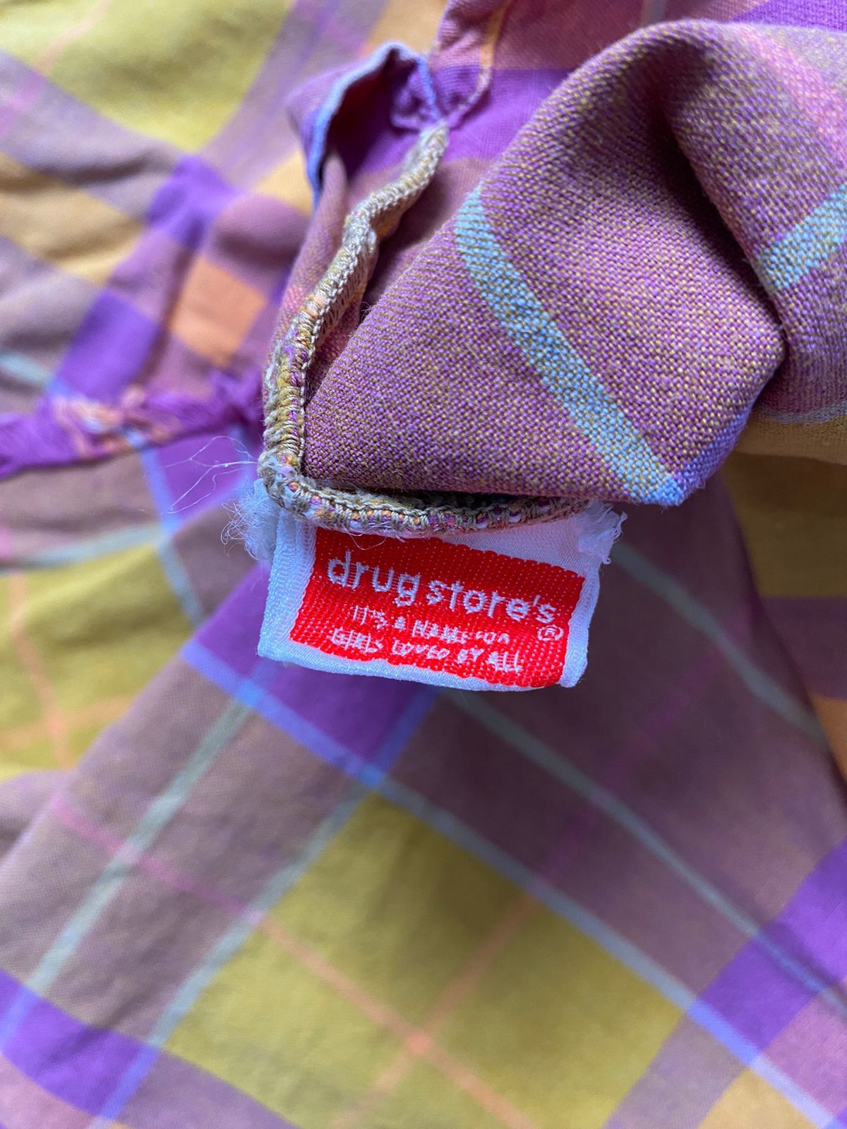 If Six Was Nine × KMRii × Le Grande Bleu (L.G.B.) Drug stores punk style shirt Size US L / EU 52-54 / 3 - 6 Thumbnail
