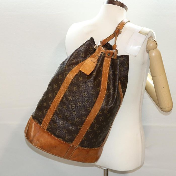 LOUIS VUITTON Monogram Randonnee GM Shoulder Bag M42244 LV Auth