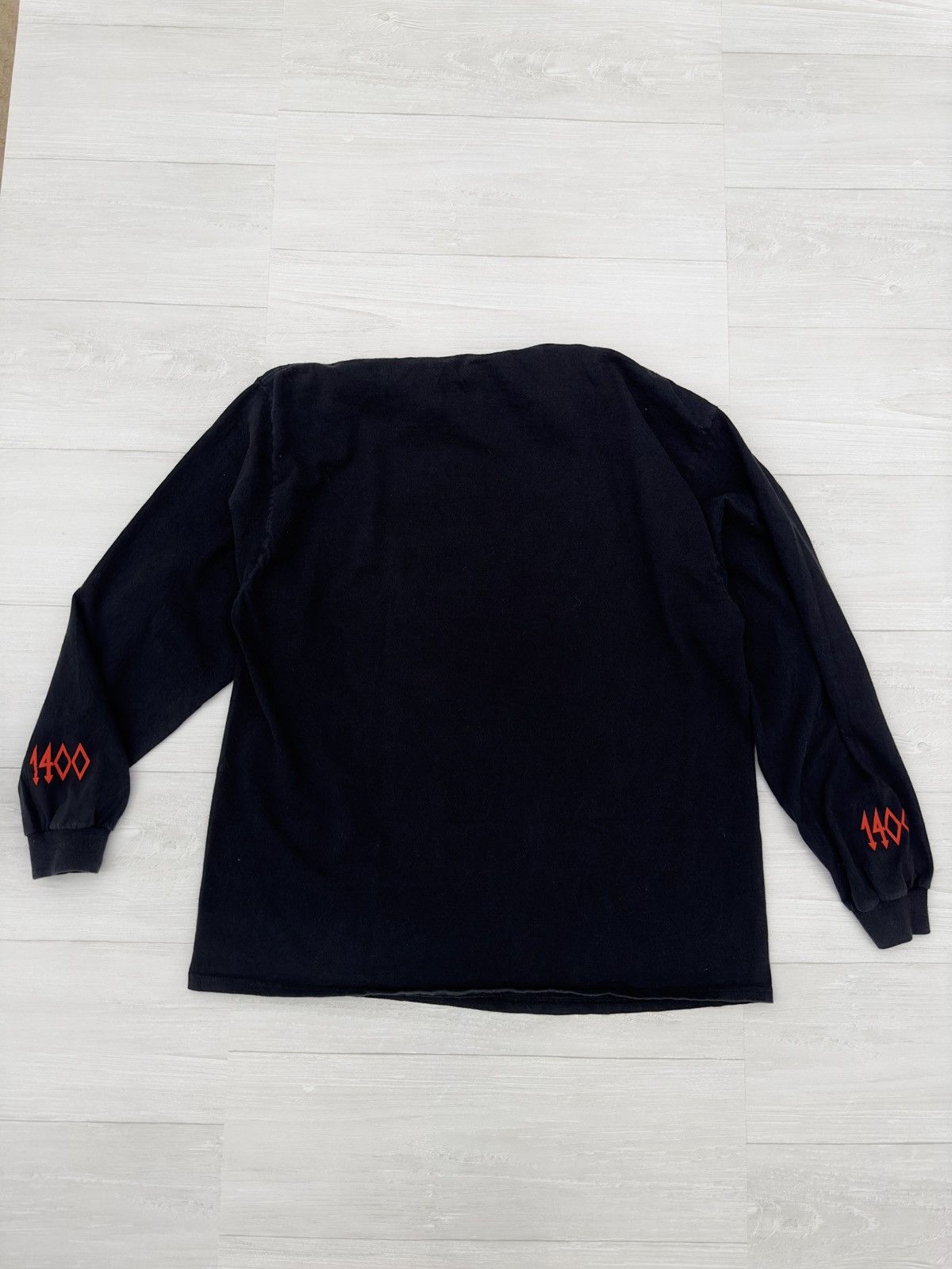 Trippie Redd Trippie Redd Black Trippie Red Black + Red 1400 Long Sleeve Size US XL / EU 56 / 4 - 3 Thumbnail