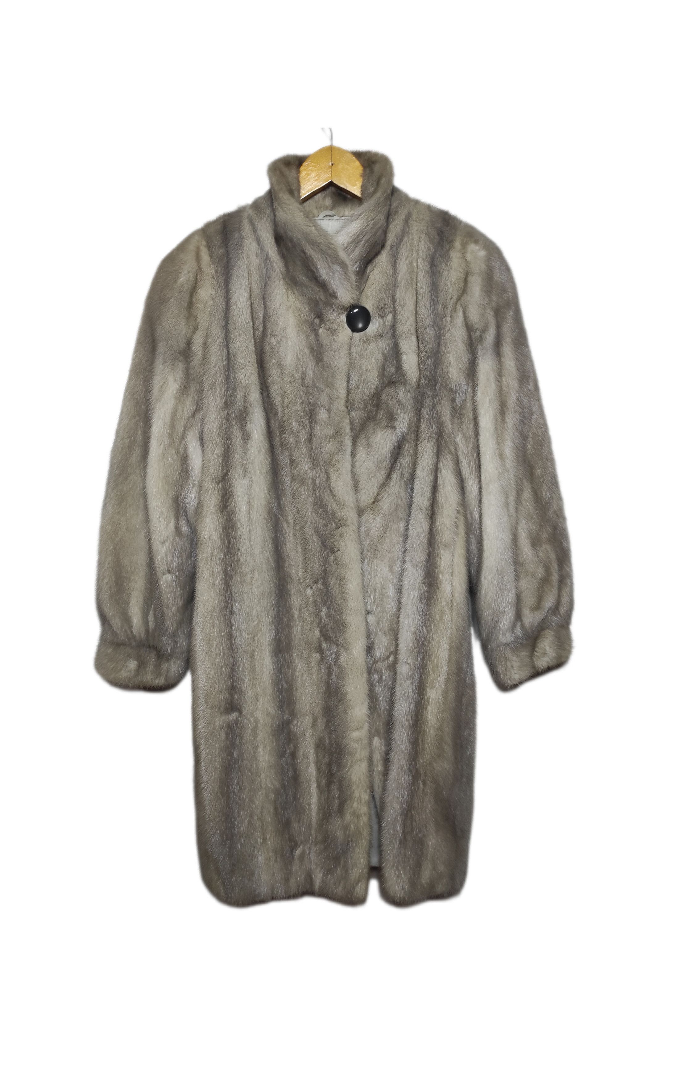 Genuine Leather Saga Mink Super Quality Coat Jacket Size M / US 6-8 / IT 42-44 - 2 Thumbnail