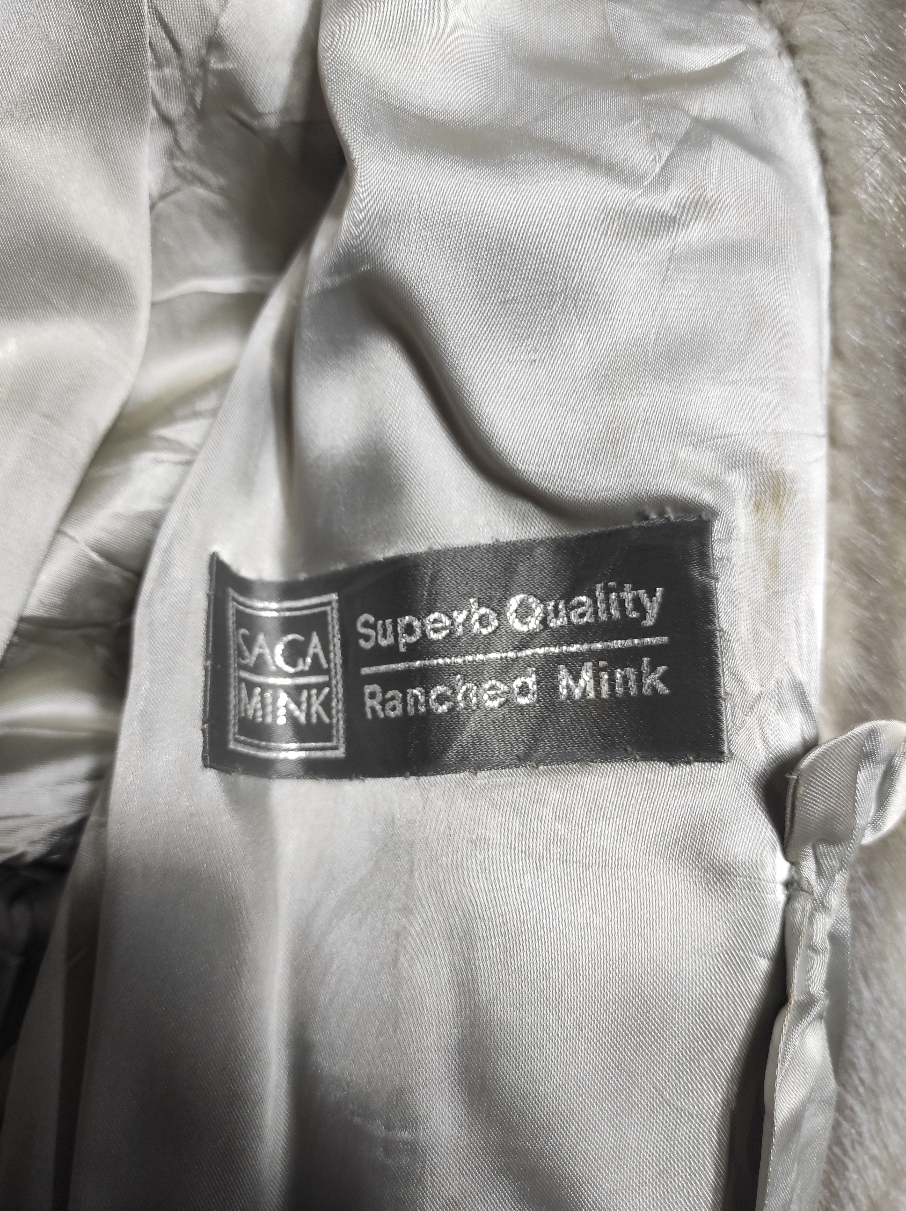 Quality Ranched Mink Jacket Saga Mink Superb Quality Saga Mink