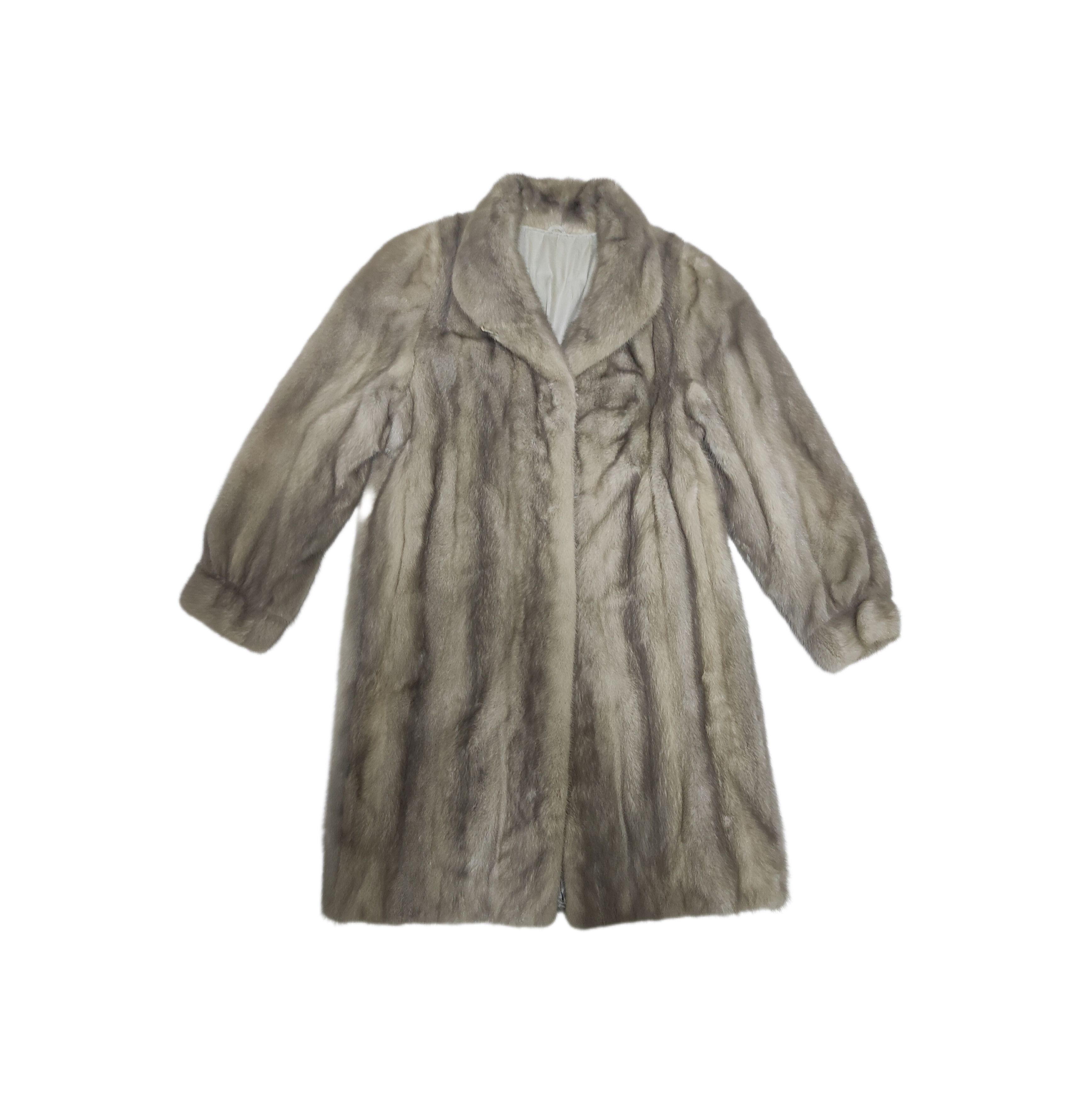 Genuine Leather Saga Mink Super Quality Coat Jacket Size M / US 6-8 / IT 42-44 - 1 Thumbnail