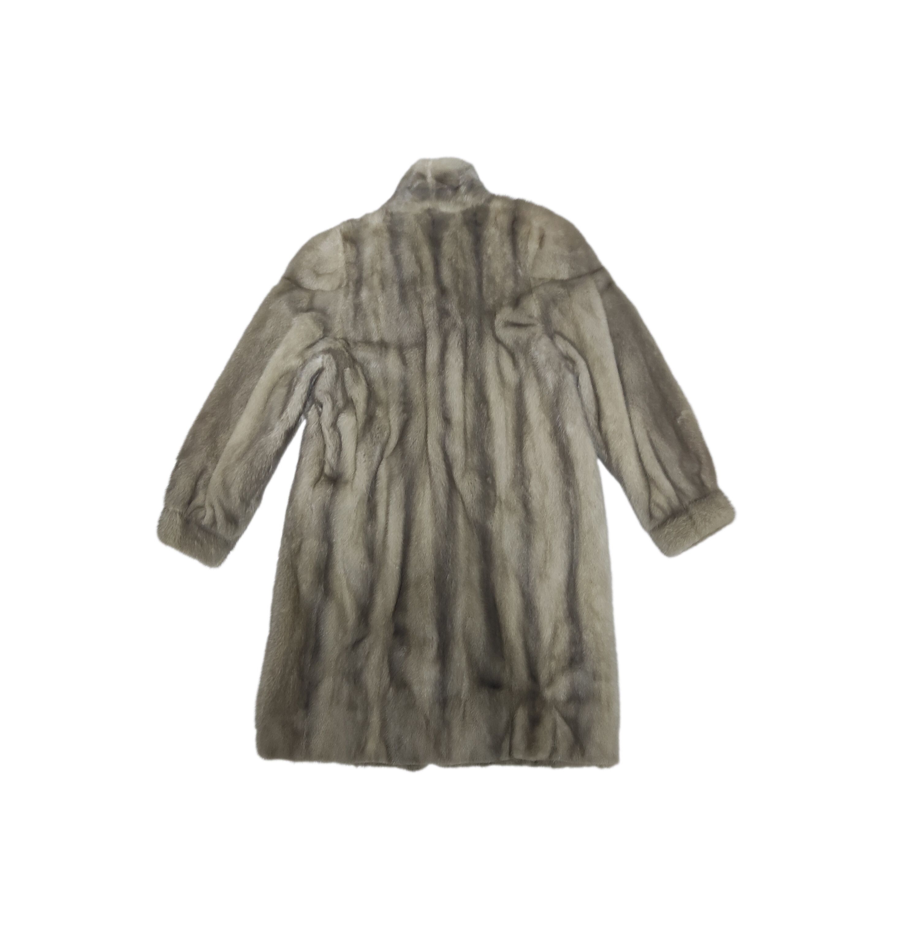 Genuine Leather Saga Mink Super Quality Coat Jacket Size M / US 6-8 / IT 42-44 - 3 Thumbnail