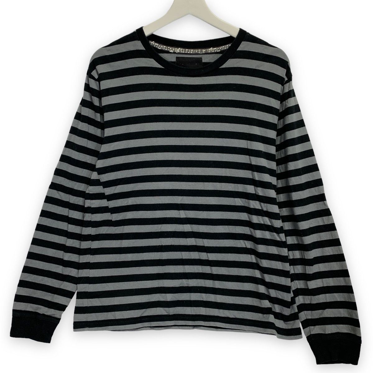 Number (N)ine Number Nine Striped Long sleeve tee t shirt | Grailed