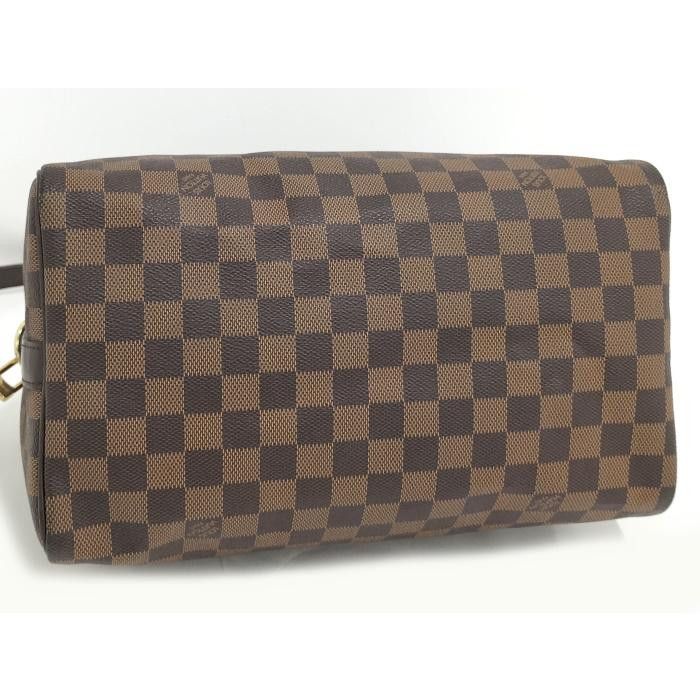 Louis Vuitton Speedy Bandouliere 30 2 Way Shoulder Bag Damier Ebene