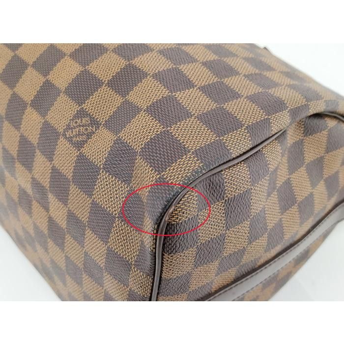Louis Vuitton Speedy Bandouliere 30 2 Way Shoulder Bag Damier Ebene