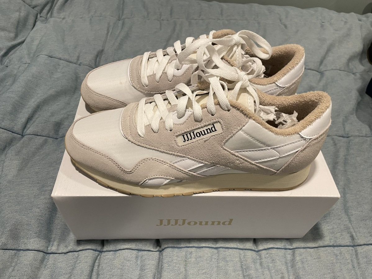 jjjjound reebok on feet