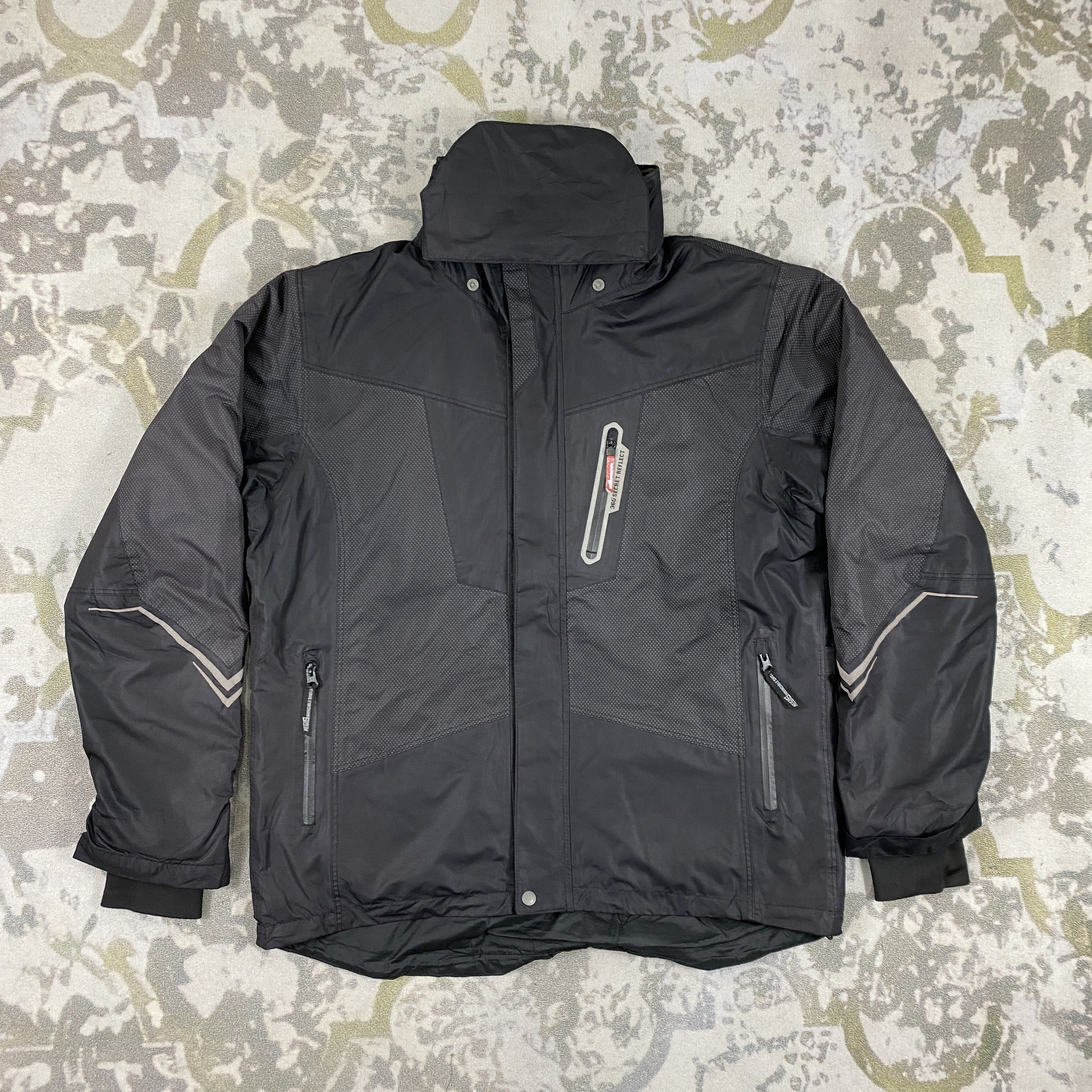 Vintage Vintage Aegis Reflective Night Biker Large Jacket- J380 | Grailed