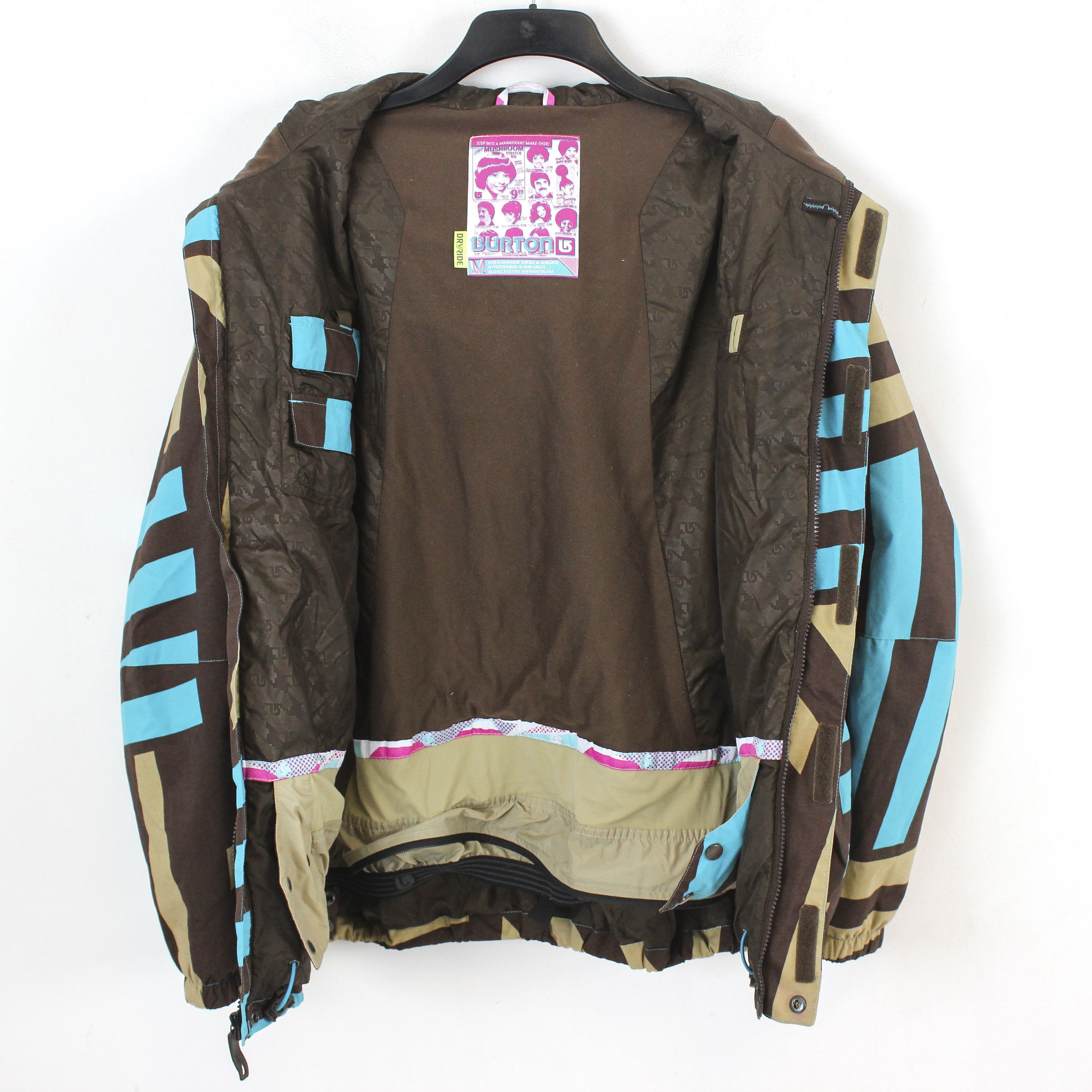 Burton Dryride Poacher Jacket Mens M Ski Snowboarding Coat Hooded Size US M / EU 48-50 / 2 - 4 Thumbnail