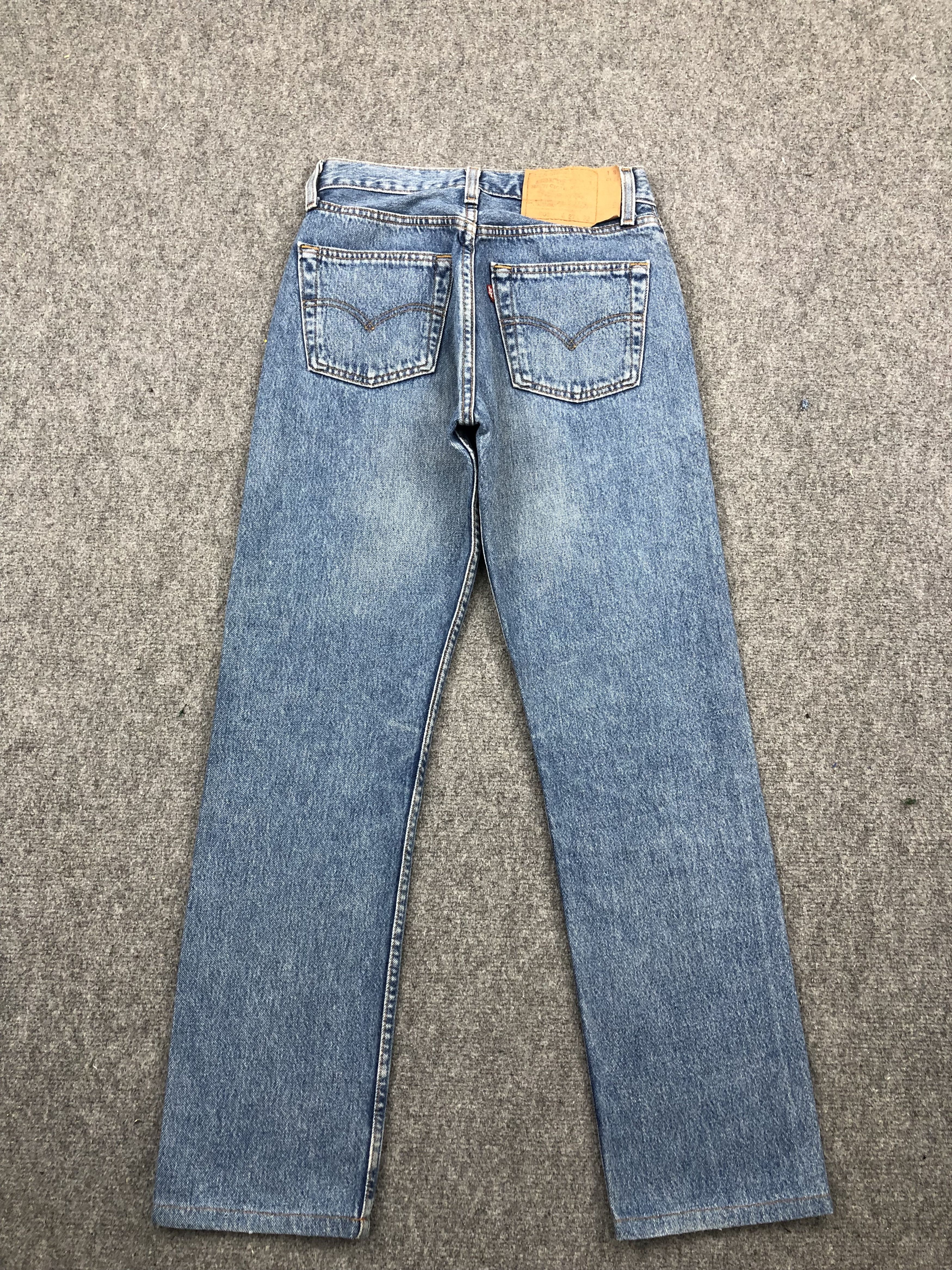 Levi's Vintage Levis 501 Faded Blue Women Jeans DP1678 Size 26" / US 2 / IT 38 - 3 Thumbnail