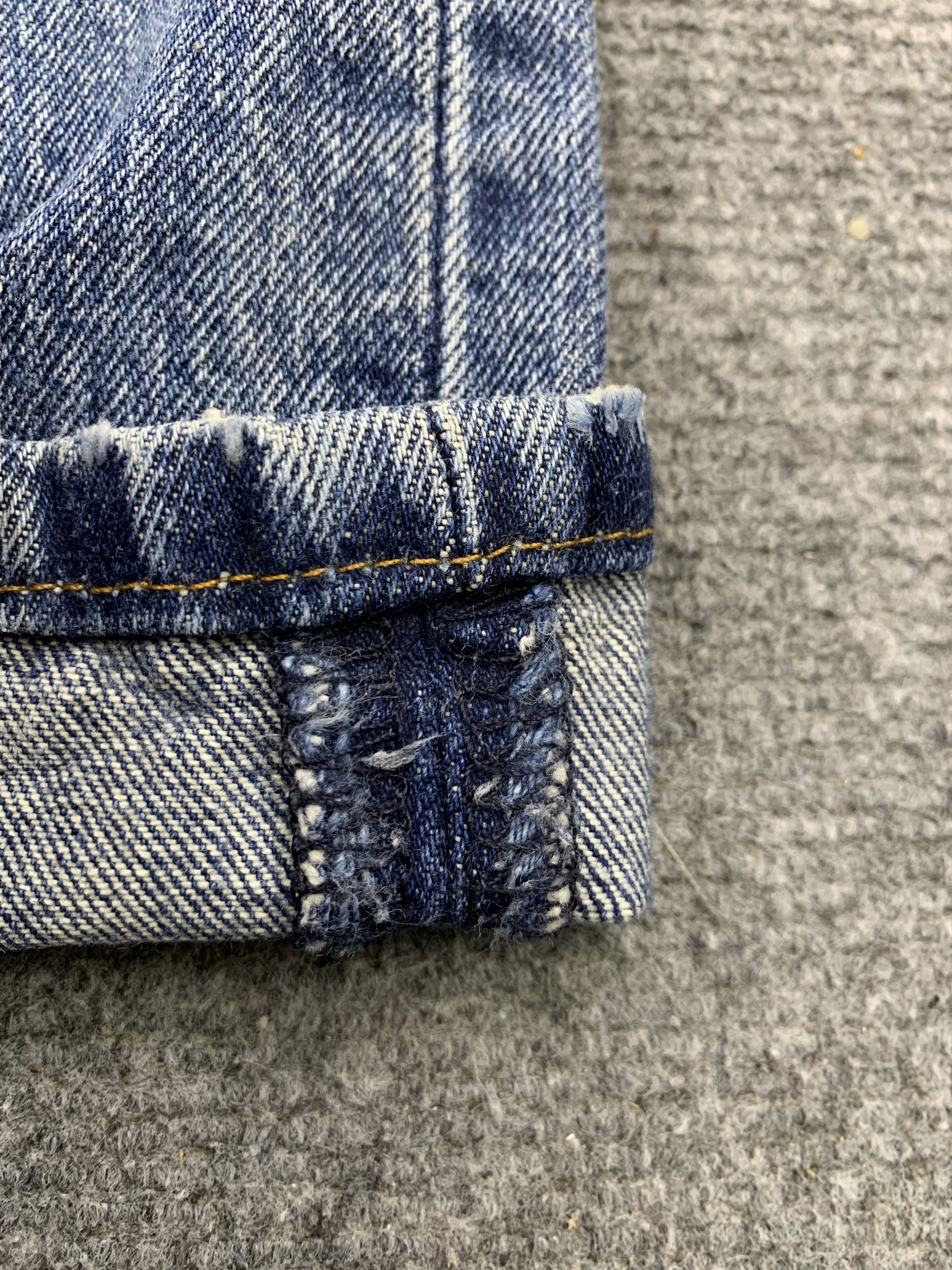 Levi's × Vintage Vintage Levis 501 Faded Blue Jeans DP1713 Size US 32 / EU 48 - 8 Thumbnail